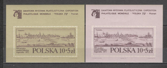 Polonia.1973 Expozitia filatelica POLSKA-Bl. MP.96