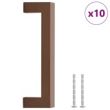 Manere de dulap, 10 buc., bronz, 128 mm, otel inoxidabil