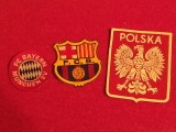 Lot 3 ecusoane - Barcelona, Bayern Munchen, Polonia