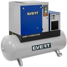 Compresor Aer Evert 500L, 400V, 15.0kW EVERT15/500/D/3