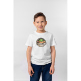 Tricou personalizat baiat &quot;BABY GROGU&quot;, Alb, Bumbac