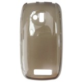 Husa silicon fumurie semitransparenta pentru Nokia Lumia 610