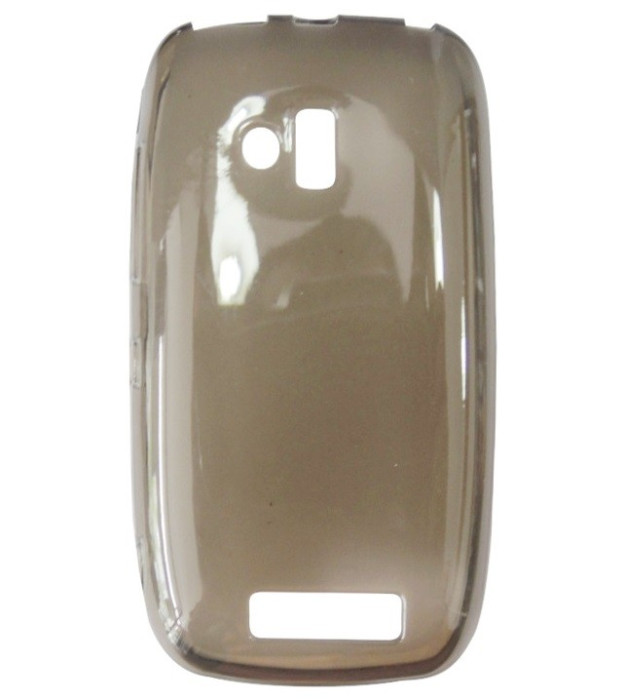Husa silicon fumurie semitransparenta pentru Nokia Lumia 610