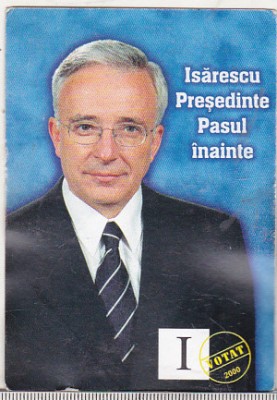 bnk cld Calendar de buzunar 2001 Mugur Isarescu foto