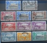 SIERRA LEONE GEORGE VI, Stampilat