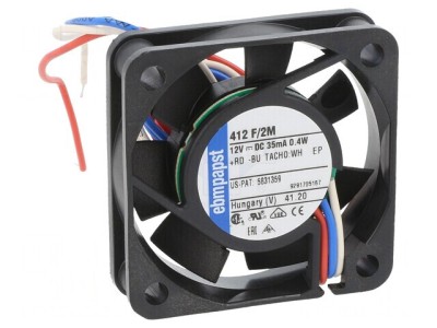 Ventilator DC Axial 12V 40x40x10mm foto