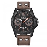 Cumpara ieftin Ceas Barbatesc Xinew Maro, Calendar, Curea Piele Eco, Quartz, Analog, Sport Elegant, Elegant