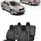 Set huse scaune piele si textil SKODA OCTAVIA II 2004-2013