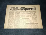 ZIARUL SPORTUL 20 OCTOMBRIE 1982 CUPE EUROPENE