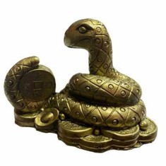 Sarpe auriu cu moneda chinezeasca