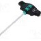 &amp;#351;urubelni&amp;#355;a, imbus, lungime 199mm, varf HEX 6mm, WERA - 05023347001