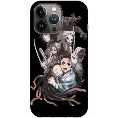 Husa compatibila cu Apple iPhone 13 Pro Max model Demon Slayer Kimetsu no Yaiba, Silicon, TPU, Viceversa foto