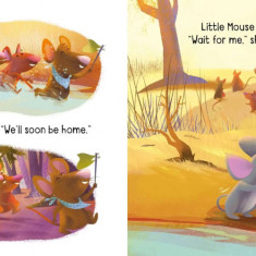 Carte pentru copii - Little Board Books: The Lion and the Mouse