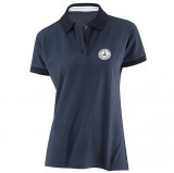 Tricou Polo Dama Oe Mercedes-Benz Swarovski Albastru Marime XL B66957646, Mercedes Benz