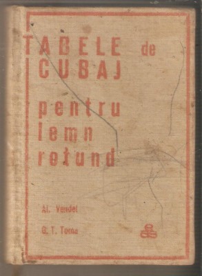 Tabele de cubaj pentru lemn rotund foto