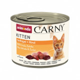 Animonda Carny Kitten - pasăre și carne de vită 200 g