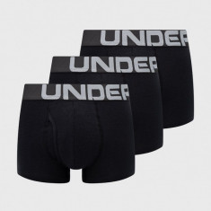 Under Armour Boxeri 1363616 bărbați, culoarea negru