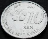 Cumpara ieftin Moneda exotica 10 SEN - MALAEZIA, anul 2017 *cod 3873 A - A.UNC!, Asia
