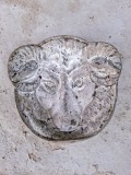 Scrumiera veche din antimoniu -Berbec