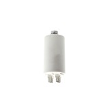 Condensator Pornire Motor elSales ELS-CBB60-P3075, Putere 3,75 uf, Tensiune 450 V, 4 Pini, Forma Cilindru, Alb