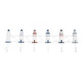 Cumpara ieftin Cuier perete lemn metal multicolor 54x4x17 cm