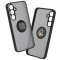 Husa Samsung Galaxy A55 5G Techsuit Glinth cu inel suport stand magnetic, negru