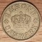 Danemarca - moneda de colectie semnata N&hearts;GJ - 1 krone 1939 impecabila ! an rar !