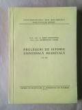 Radu Manolescu; Florentina Cazan - Prelegeri de istorie universală medievală vol. III / 3 (1973) (Universitatea București)