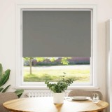 VidaXL Jaluzea cu role opace gri 90x150 cm Lățime material 85,7 cm