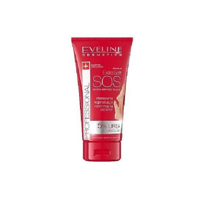 Cremă pentru picioare, Eveline Cosmetics, Extra Soft Sos Actively Regenerating Foot Cream Mask ,100 ml foto