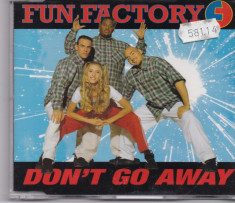 Fun Factory - Don&amp;#039;t go away (Eurodance) CD Maxi Single Comanda minima 100 lei foto