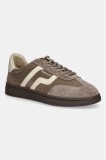 Gant sneakers din piele &icirc;ntoarsă Cuzmo culoarea bej, 31633011