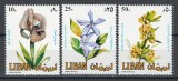 Liban 1984 Mi 1321/23 MNH - Flori