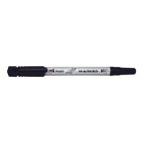 Marker permanent pentru CD DVD Pilot Twin negru si rosu 0.7mm negru