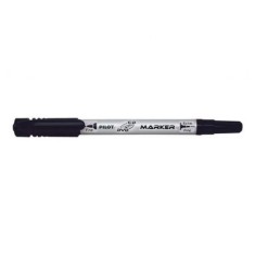 Marker permanent pentru CD DVD Pilot Twin negru si rosu 0.7mm negru