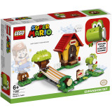 LEGO Super Mario 71367 Mario&#039;s House and Yoshi Expansion Set 205 piese
