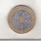 bnk mnd Franta 20 franci 1994 - Pierre de Coubertin - bimetal