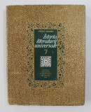 ISTORIA LITERATURII UNIVERSALE de OVIDIU DRIMBA , VOLUMUL I , 1968