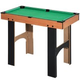 HOMCOM Masă de Jocuri 4 &icirc;n 1 pentru Copii 6+ Ani, 87x43x73 cm, Multicolor | Aosom Romania