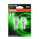 SET 2 BECURI 12V P21/5W ULTRA LIFE BLISTER OSRAM 35284