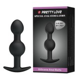 Heavy Balls - Dop anal din silicon, 11 cm, Orion