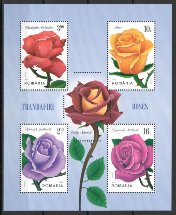 Romania 2022 LP 2367 a Trandafiri