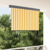 Cumpara ieftin Jaluzea tip rulou de exterior, alb si portocaliu, 160 x 250 cm