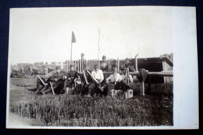 P.223 FOTOGRAFIE CP MILITARI ROMANI ARTILERIE