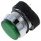 Lampă LED plată verde 24-28VDC &Oslash;16mm IP67