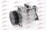 Compresor AC nou Audi A6 10-, A7 10-, A8 10-, motor: 3.0 TDI, tip Denso: 6SEU14C, Diam. fulie (mm) 110, SRLine, 4G0260805B; 4H0260805E