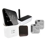 PACHET TERMOSTAT AMBIENTAL SALUS IT500, CONTROL PRIN INTERNET A 2 ZONE CU 2 POMPE DE CIRCULATIE