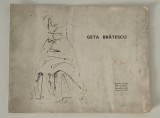 Geta Bratescu Pliant de expozitie 1970
