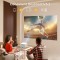 Videoproiector 1080P Full HD, WiFi 6, Bluetooth 5.1, 25000 Lumeni, Sunet JBL, Focalizare Automata, Corectie Trapezoidala, Suport 4K, Rezolutie 1920 x