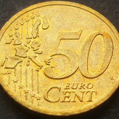 Moneda 50 EUROCENTI - GERMANIA, anul 2002 * cod 2368 - litera A